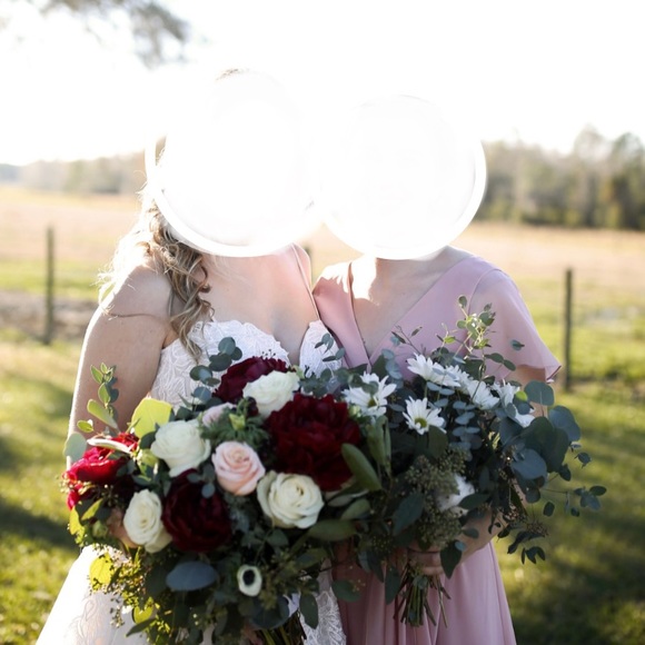 Revelry Bridesmaid Harper Wrap Dress - Picture 4 of 4